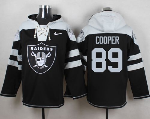 Nike Raiders #89 Amari Cooper Black Player Pullover NFL Hoodie - Click Image to Close